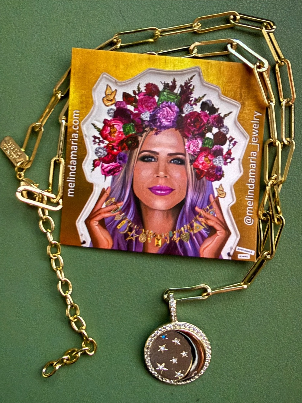 Melinda Maria Your’e A Star lariat necklace